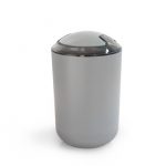Balde PVC - Cinza - Papeleira hotel PVC - Cinza