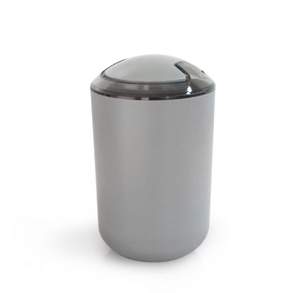 Balde PVC - Cinza - Papeleira hotel PVC - Cinza
