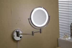 Espelho LED redondo arco