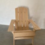 cadeira Adirondack em madeira - Modelo A