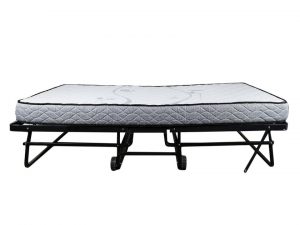 Colchão articulado de molas ensacadas e espuma para cama extra de hotelaria.