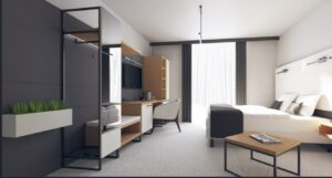 Mobiliario quarto hotel - Apollo