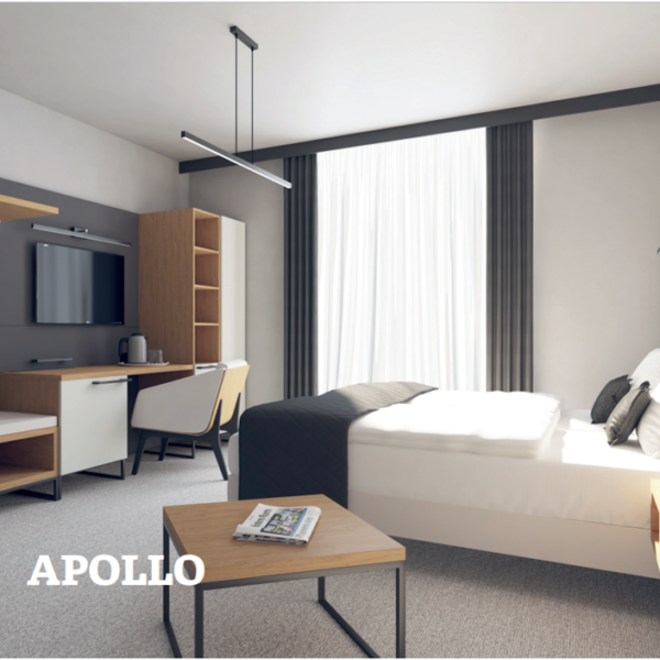 Mobiliario quarto de hotel