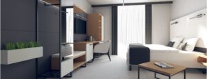 Mobiliario quarto de Hotel