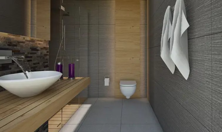 Baldes Wc e secadores de cabelo hotel