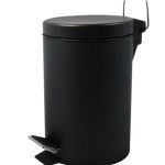 Balde Preto em inox