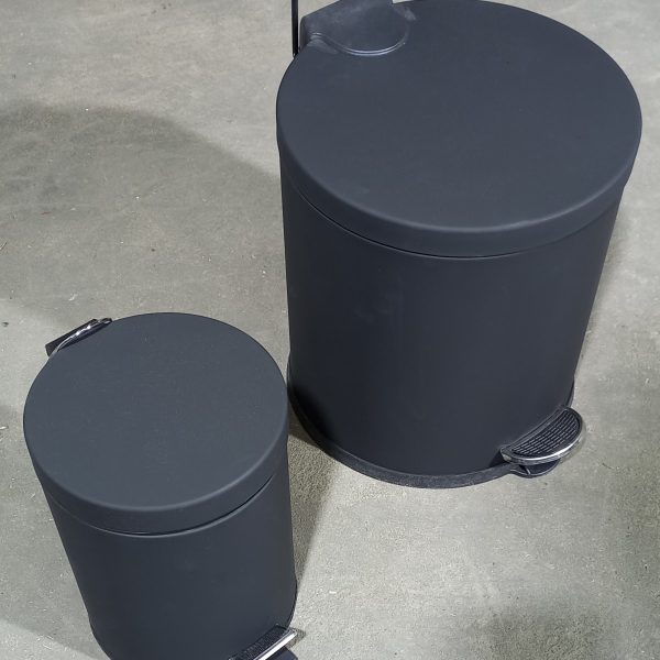 balde Preto Inox