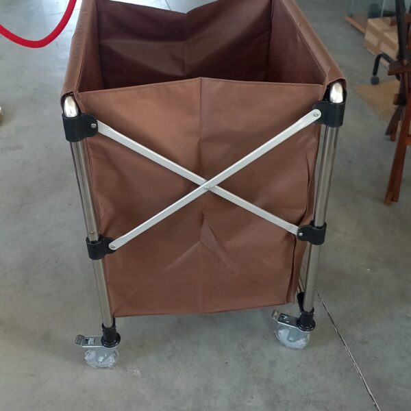 Trolley de lavandaria dobravel